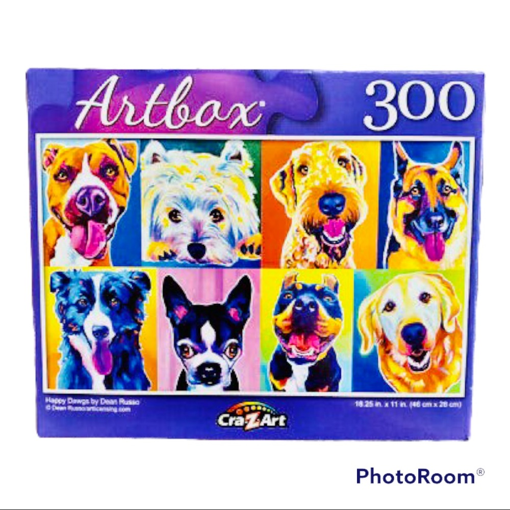 🐾 300 PIECE HAPPY DAWGZ JIGSAW PUZZLE 🐾
